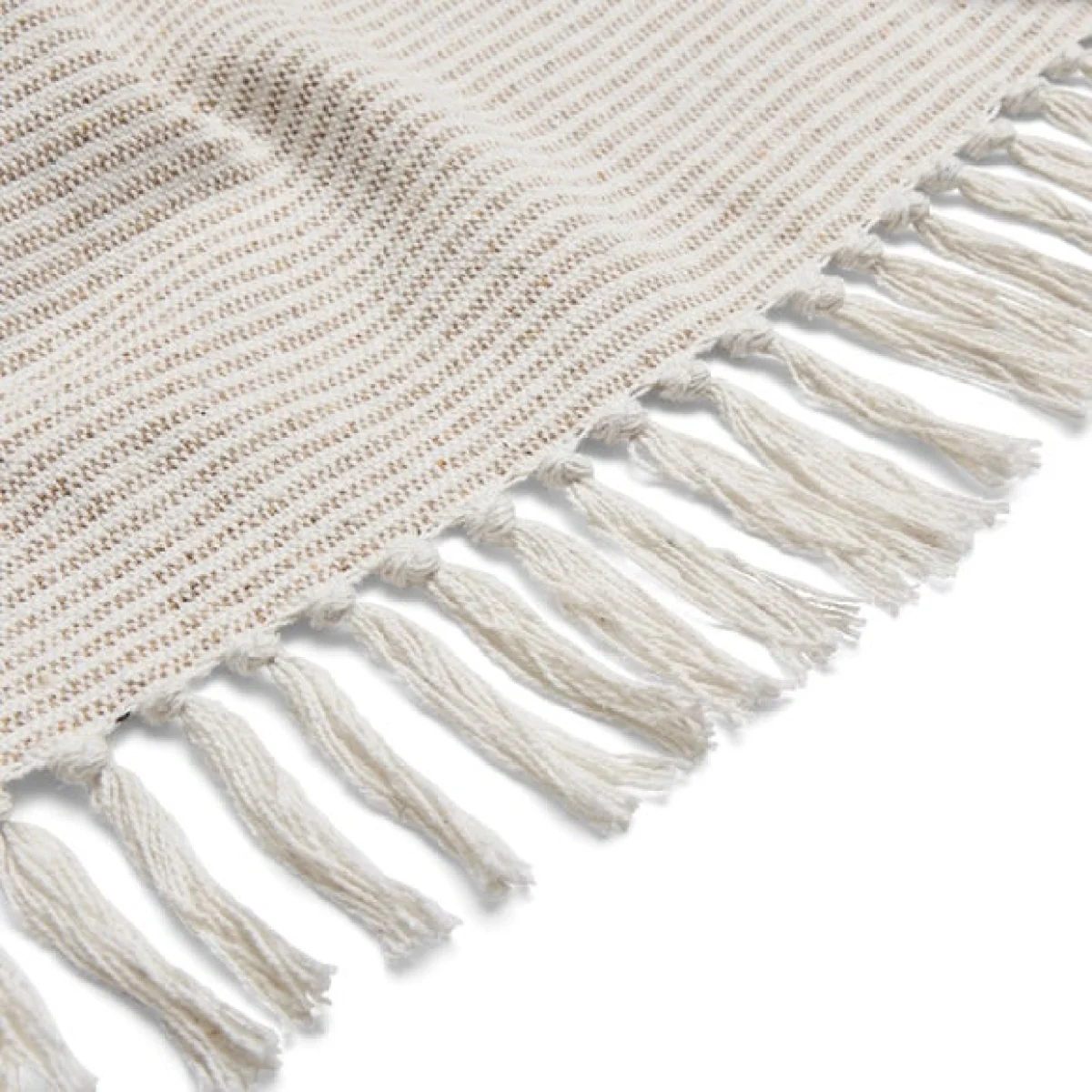 Russell Stripe Throw Natural – image 4