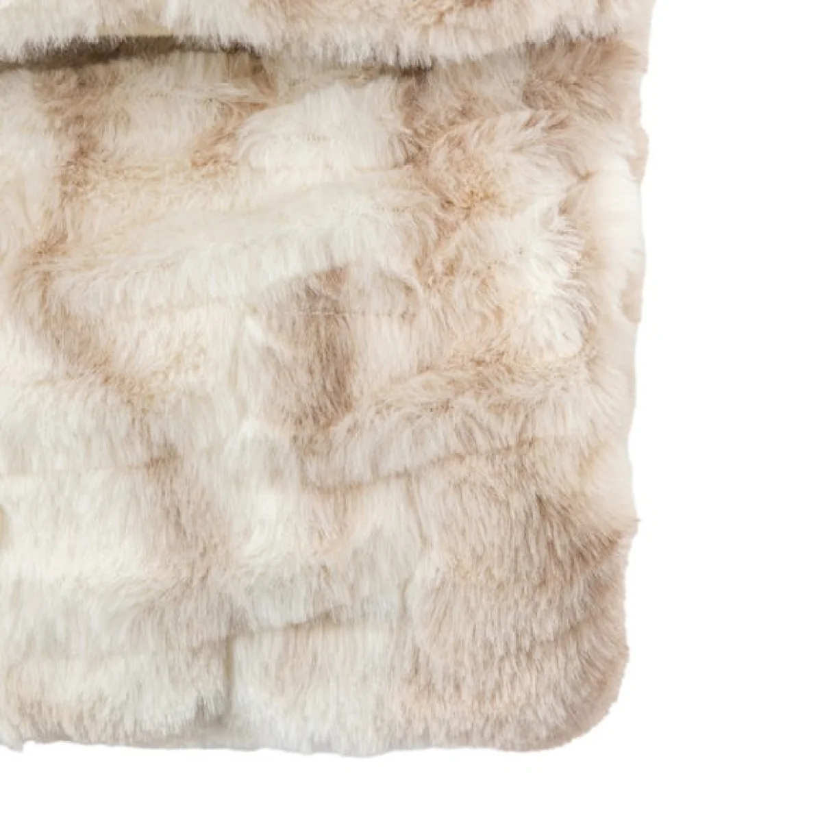Luxurious Mottled Faux Fur Throw Blanket – image 6