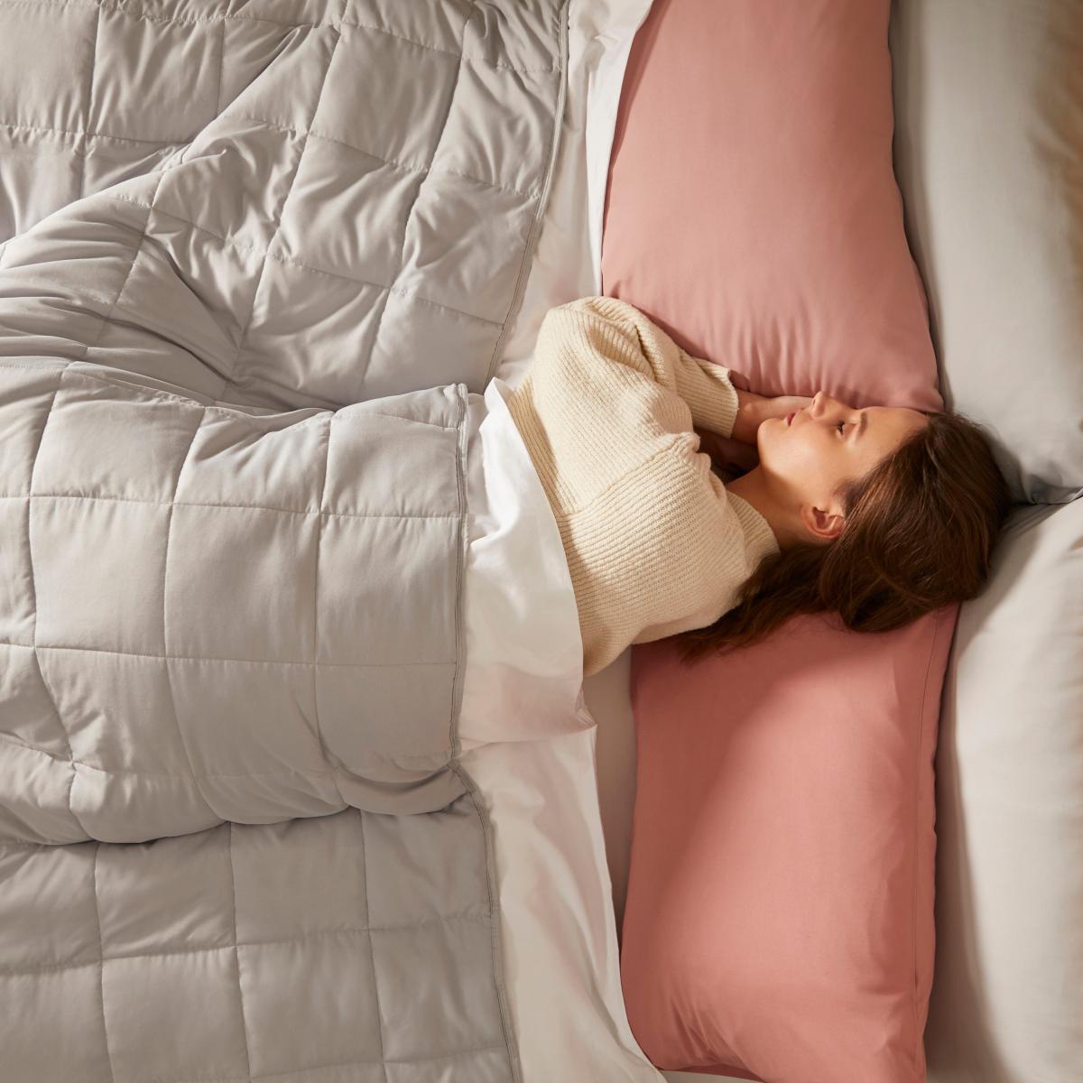 Calm and Cosy Grey 6kg Weighted Blanket Grey – image 5
