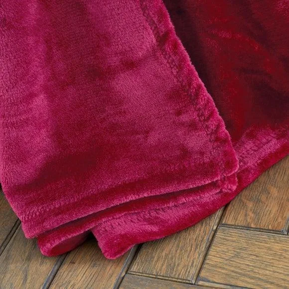 Catherine Lansfield Raschel Velvet Touch Throw Blanket 130cm x 170cm – image 2