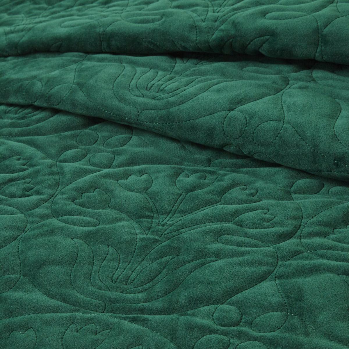 Lila Green Bedspread Green – image 2