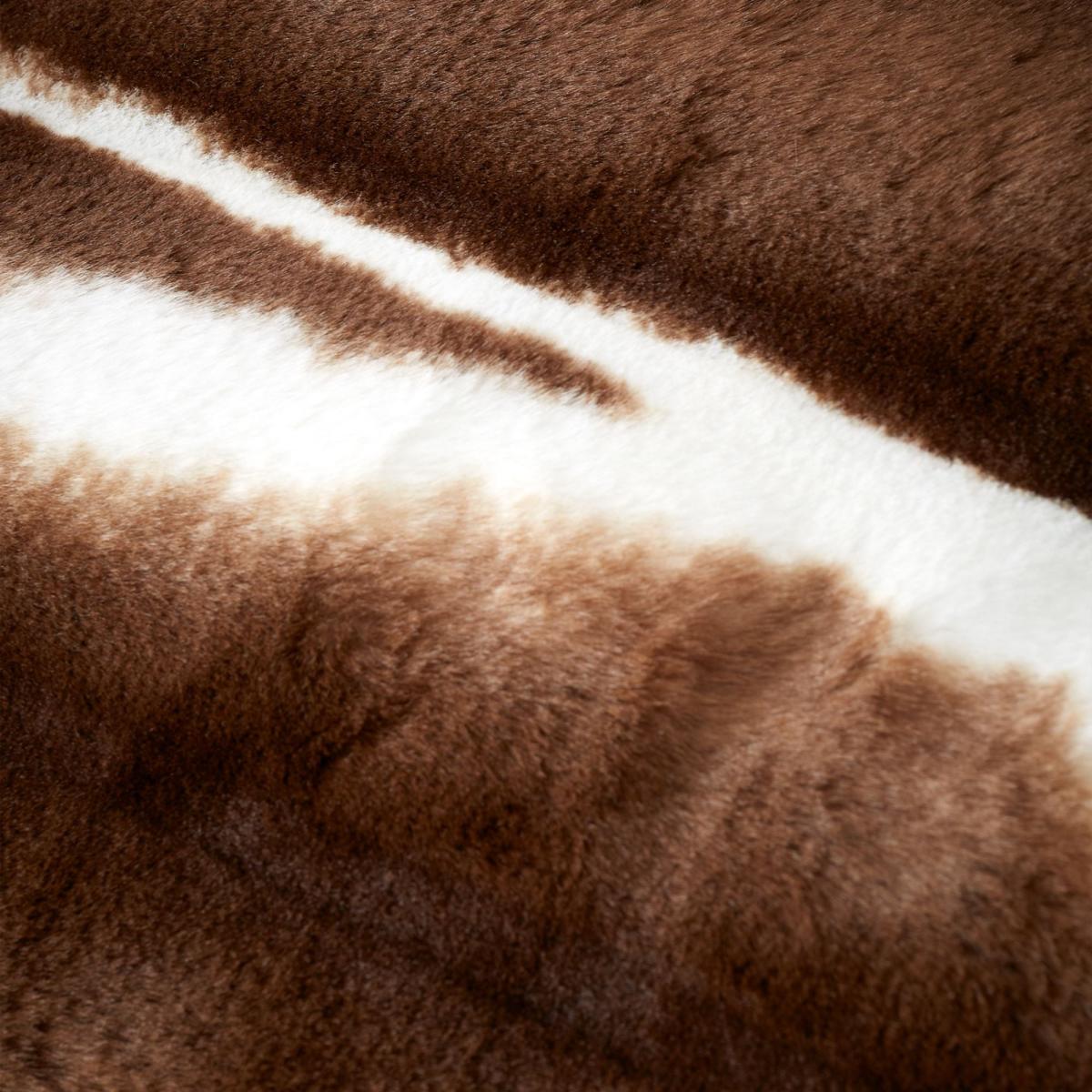 Flint Faux Fur Throw Blanket 130cm x 170cm – image 2