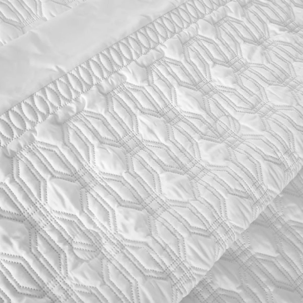 Billie White Bedspread White – image 2