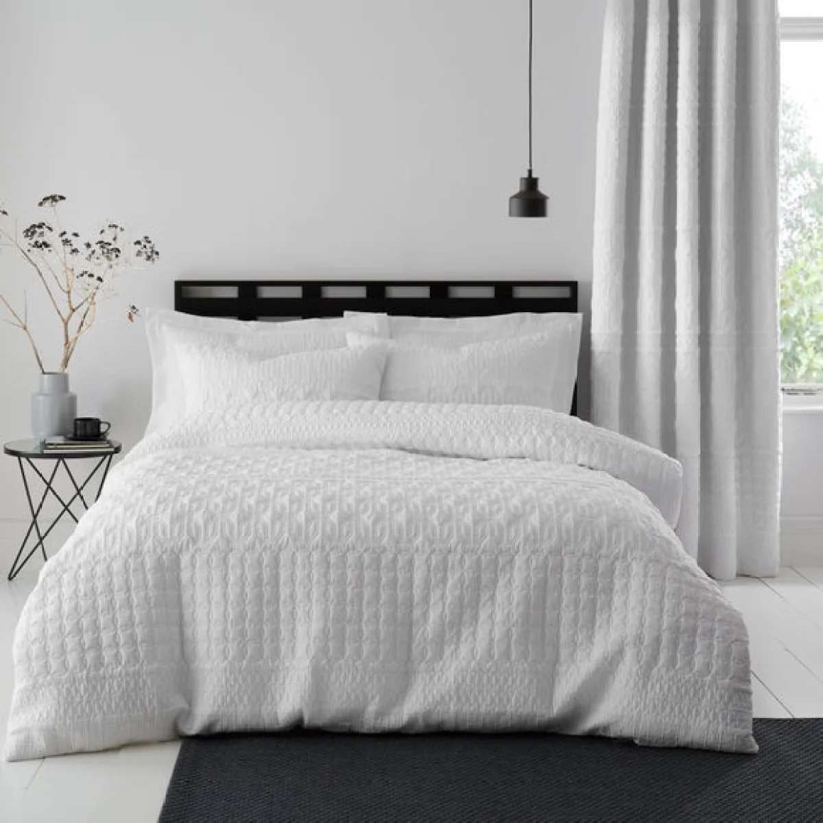 Billie White Bedspread White – image 1