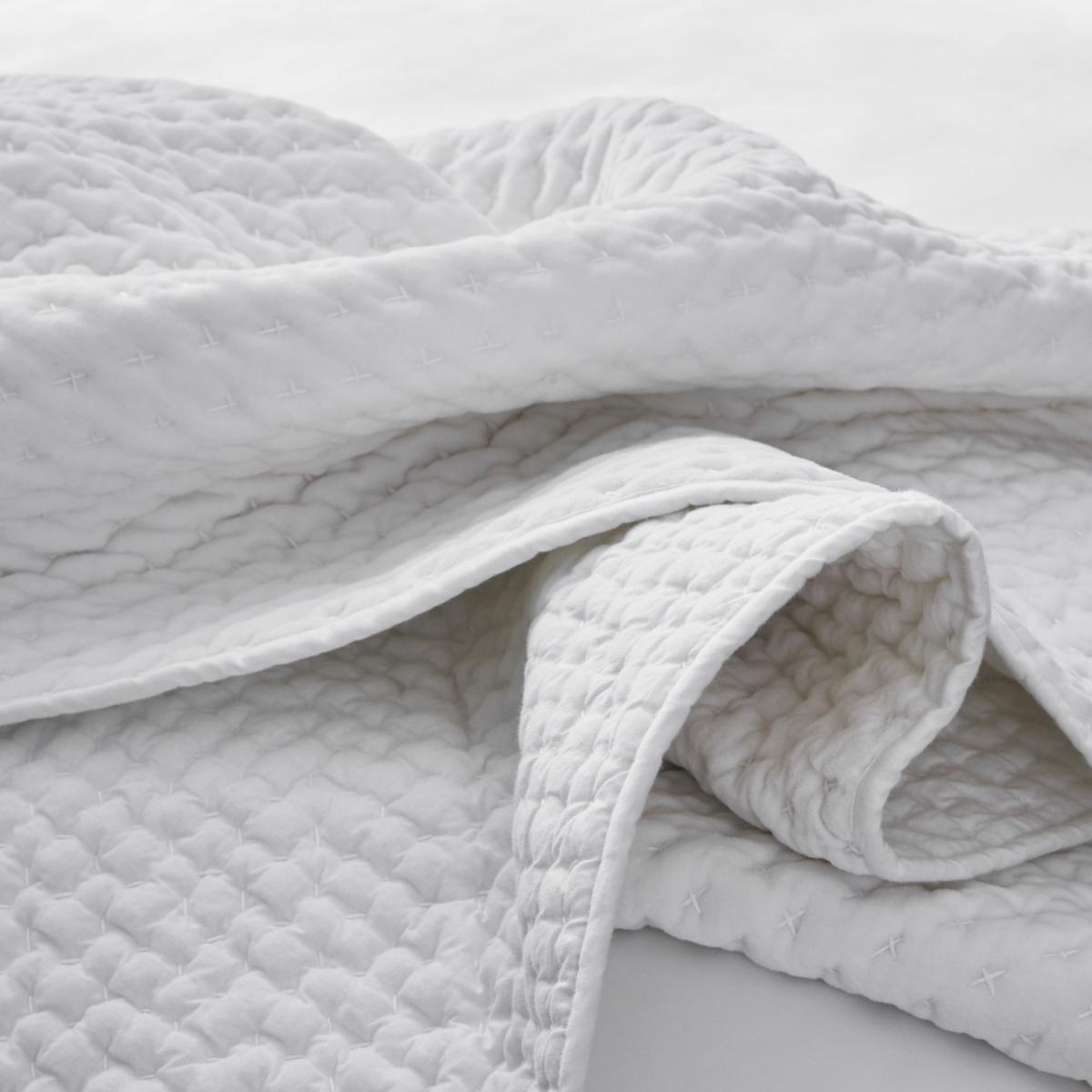 Dorma Purity Genevieve White Bedspread White – image 3