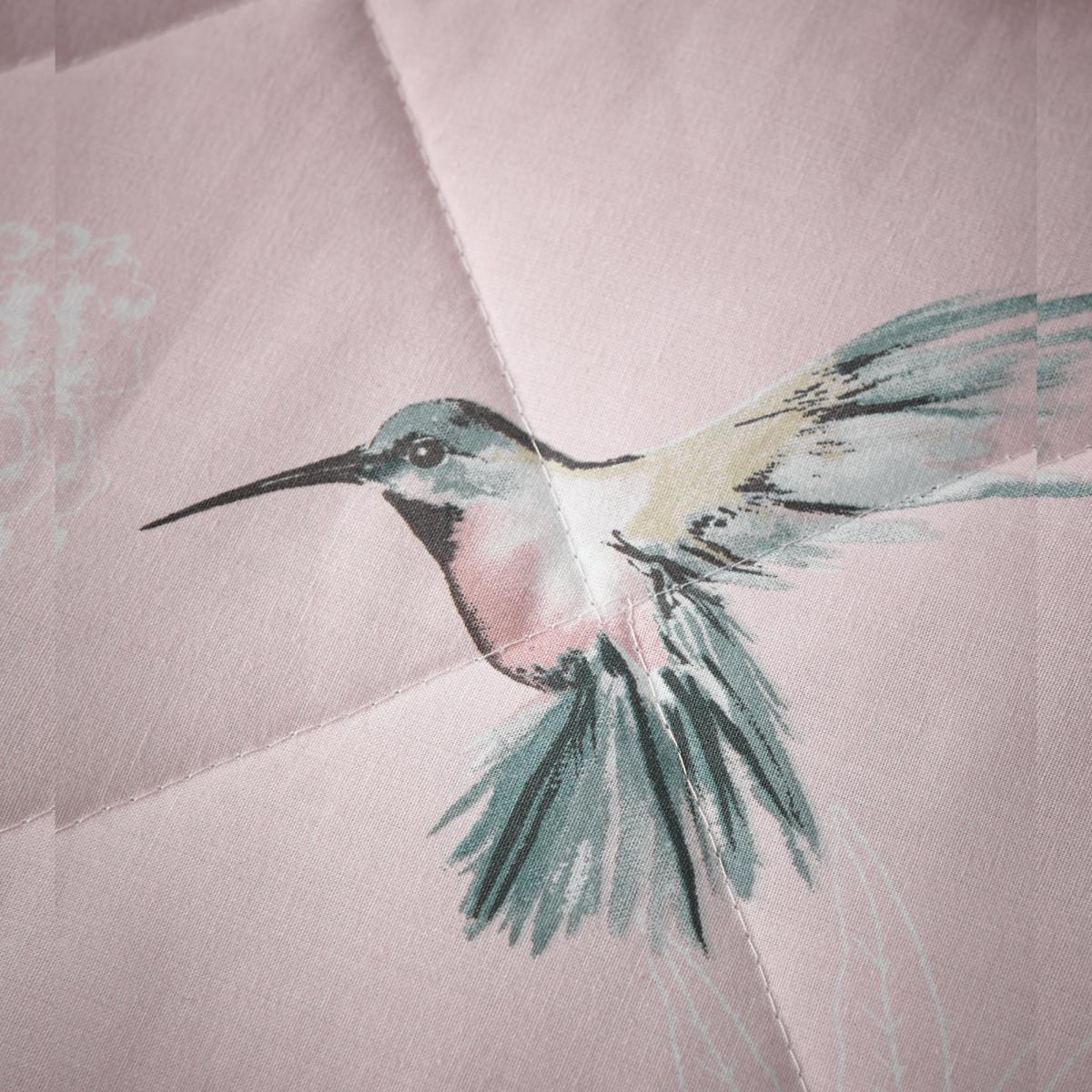 Heavenly Hummingbird Blush Bedspread Blush – image 4