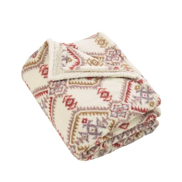 Navajo Fleece Throw Blanket 200cm x 240cm – image 4