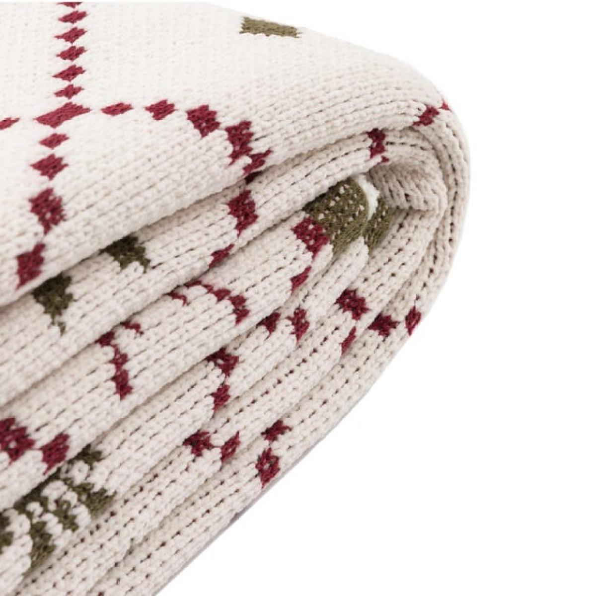 Classic Patterned Plush Woven Throw Blanket – image 5