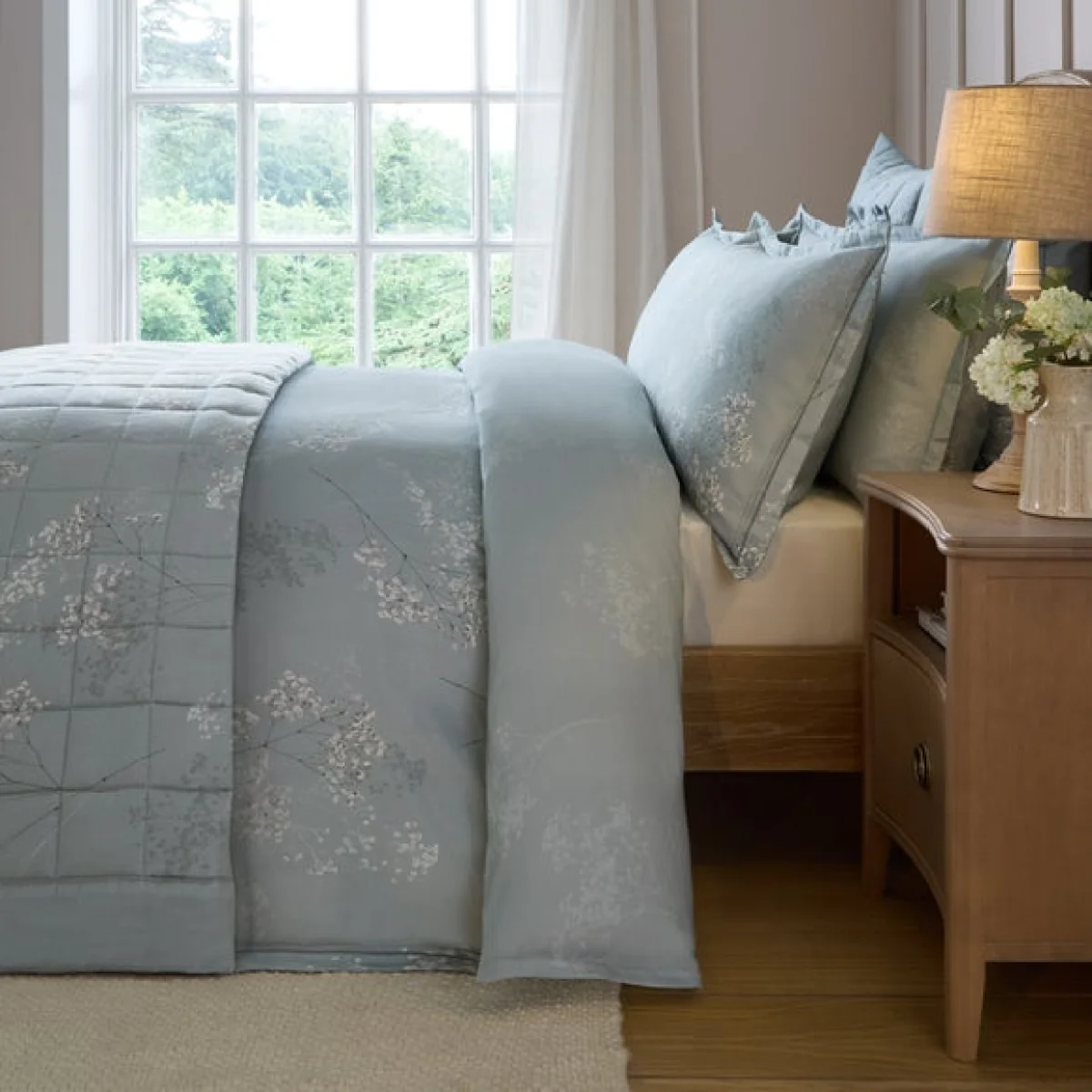 Dorma Summer Meadow 100% Cotton Bedspread – image 4