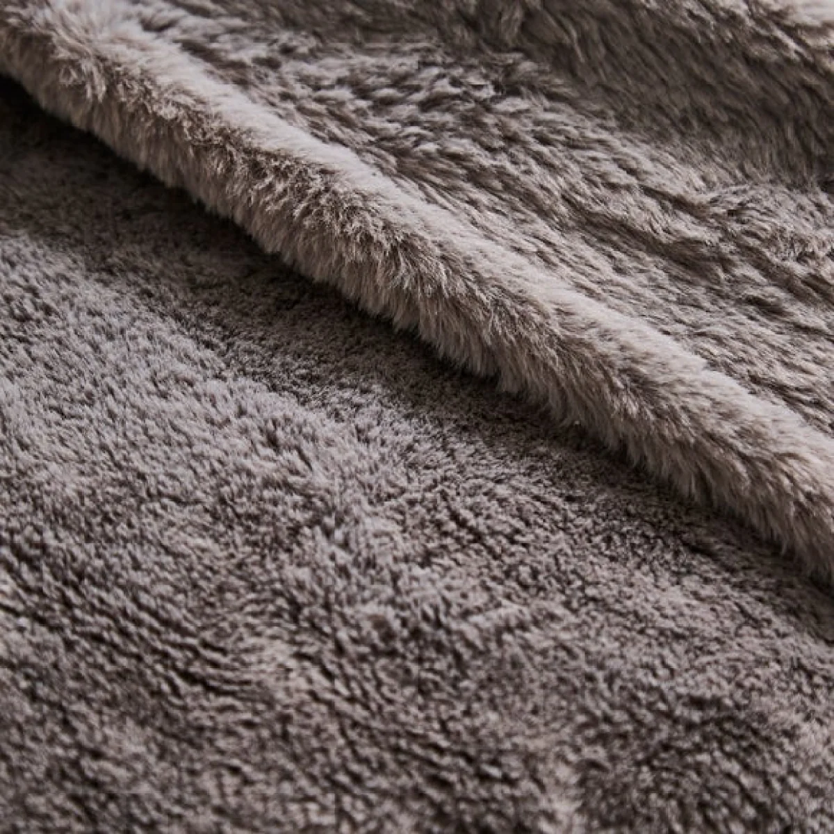 Double Sided Faux Fur Throw Blanket – image 2