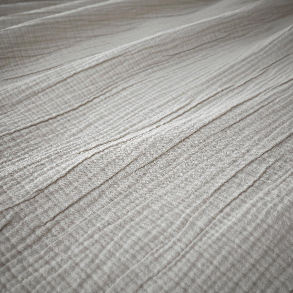 Ragen 100% Cotton Throw Grey – image 2