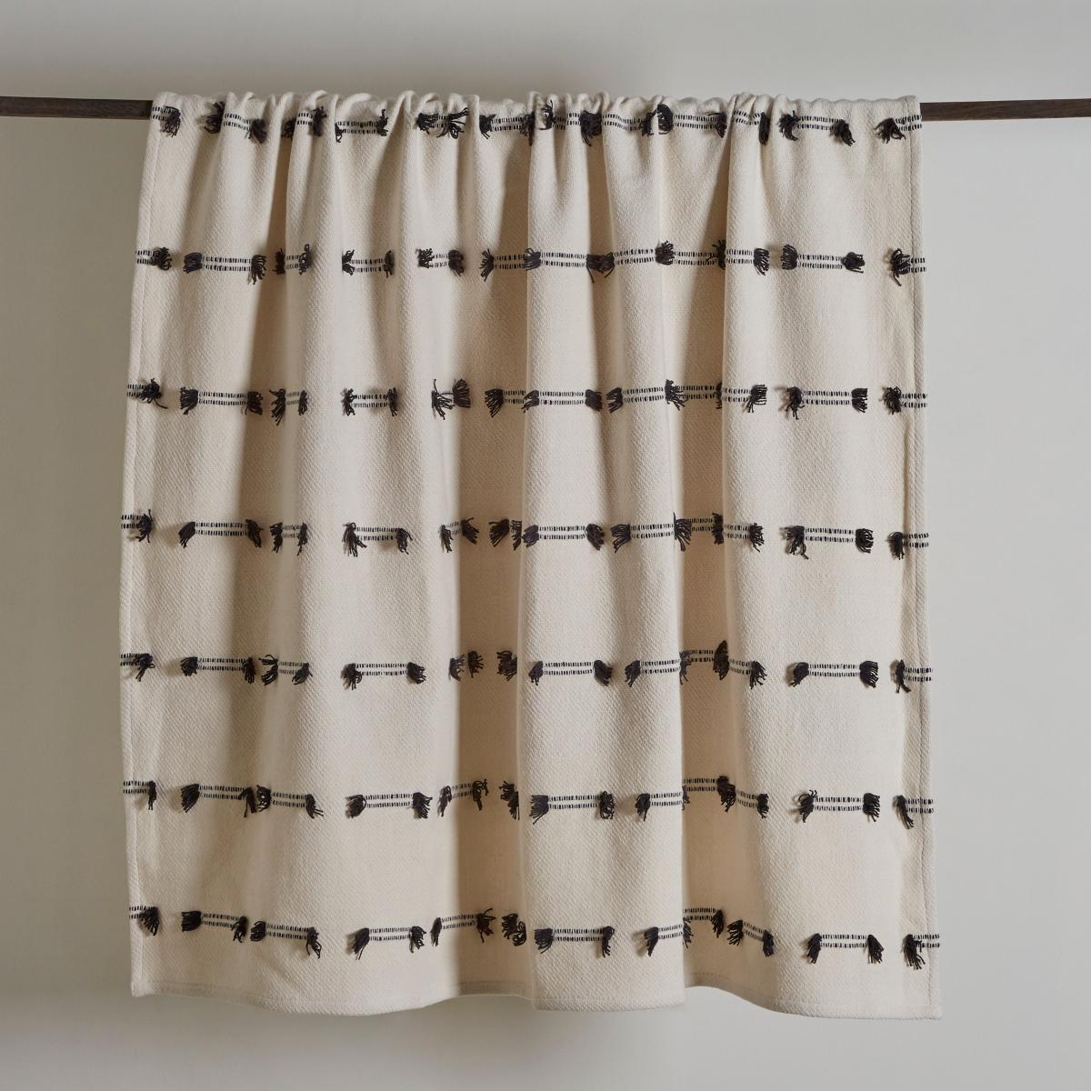 Otis Fringe Throw White – image 2