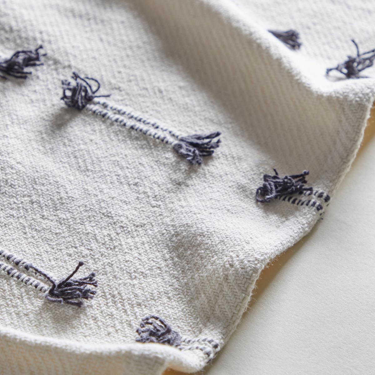 Otis Fringe Throw White – image 3