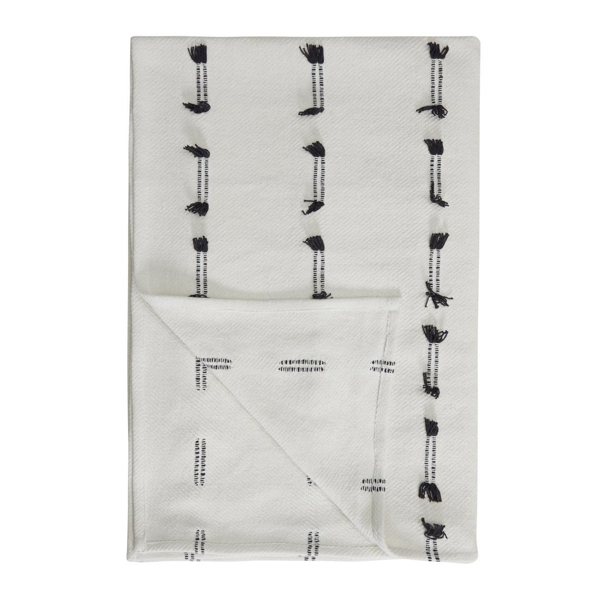 Otis Fringe Throw White – image 5