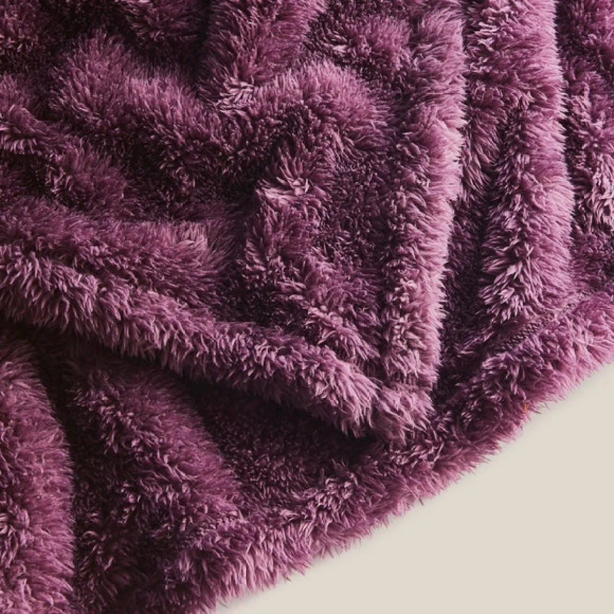 Teddy Bear Throw Teddy Purple – image 1