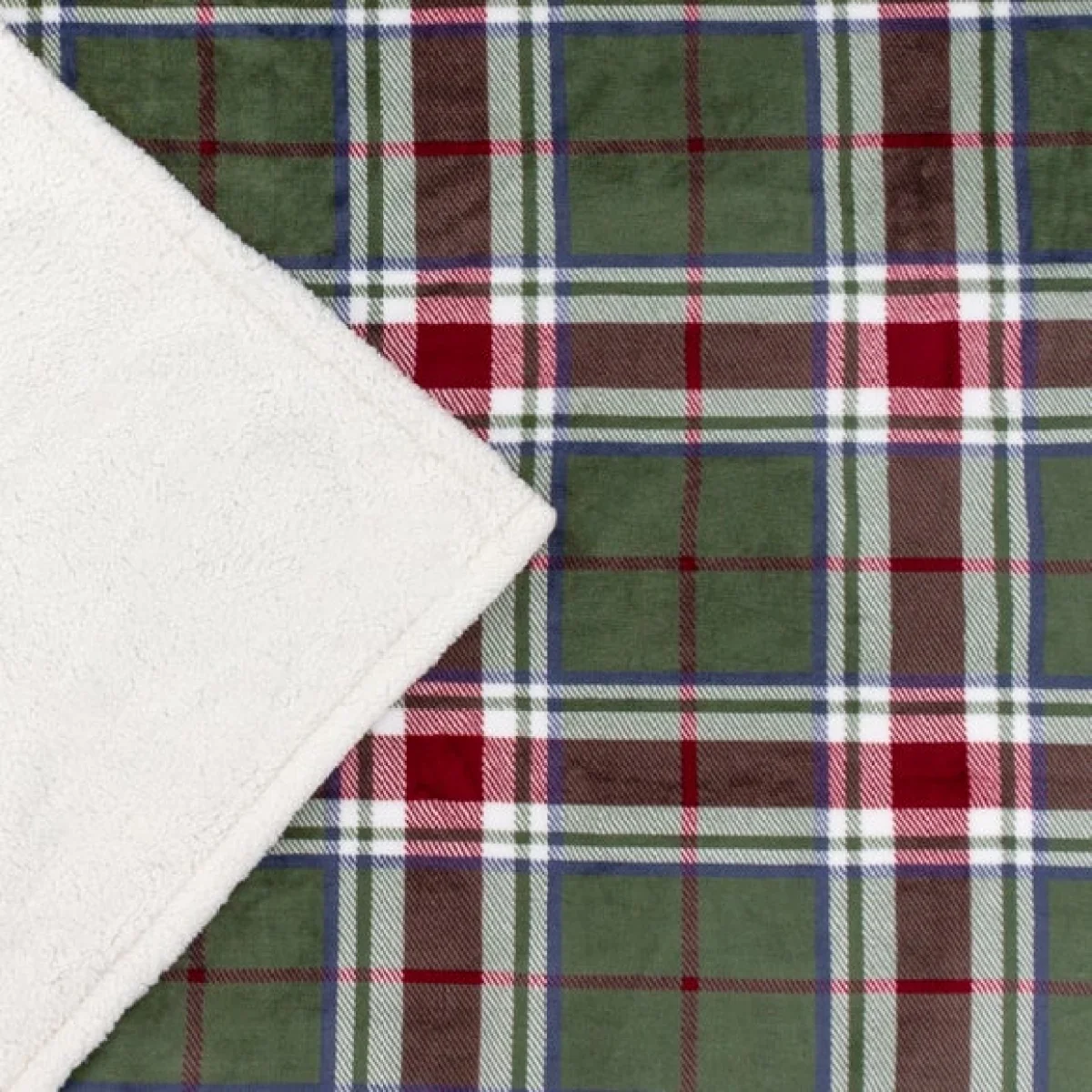 Wylder Nature Braemar Sherpa Throw Blanket 140cm x 180cm – image 3