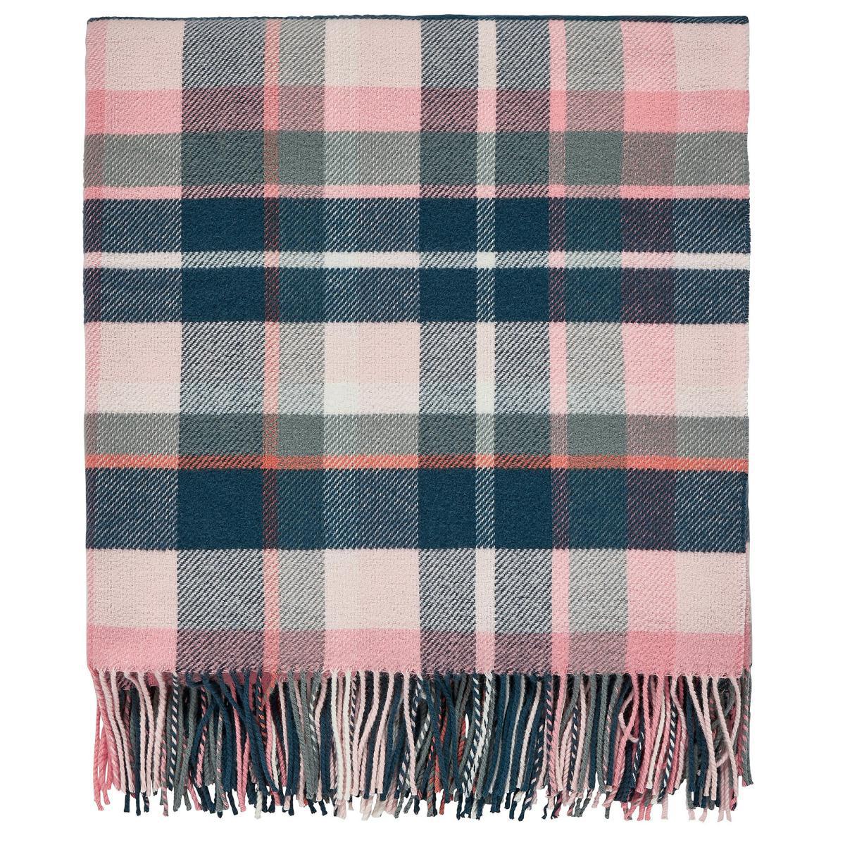 Joules Flying Mallards Bedspread Pink, Green and White – image 2