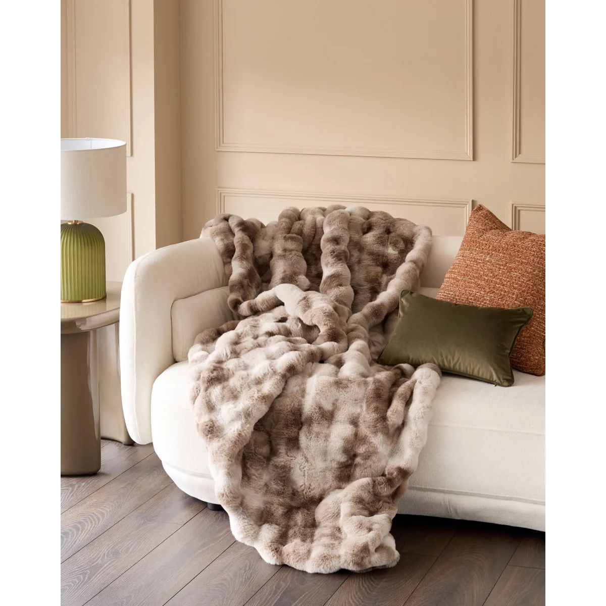Nova natural large throw – image 5