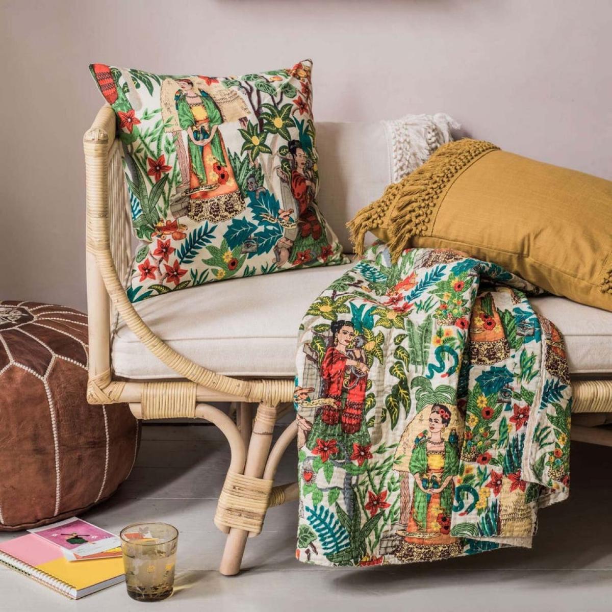 Graham and Green Mexicana Tapestry Print King Size Bedspread – image 2