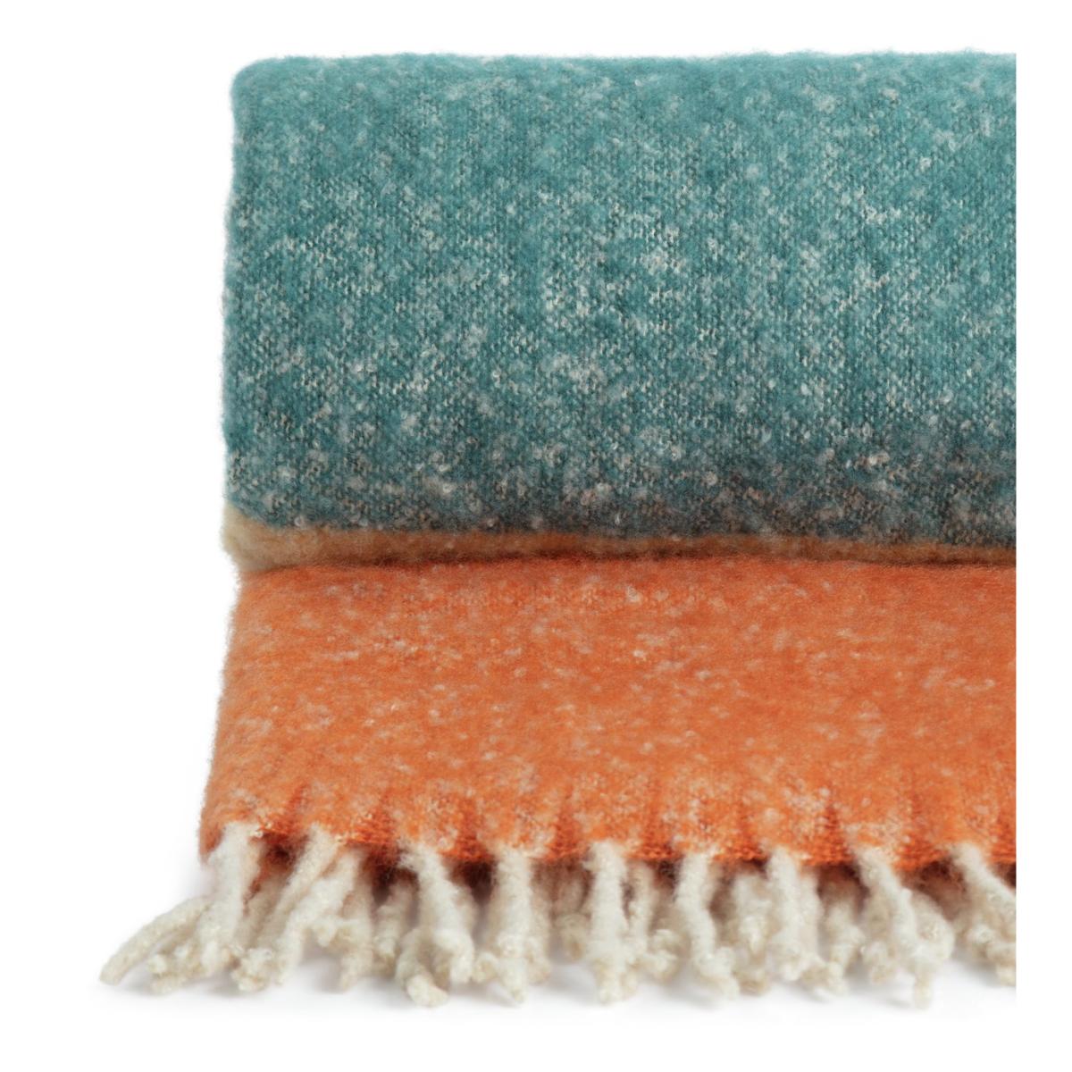 Habitat Mohair Block Pattern Throw Multicolored - 125x150cm – image 4