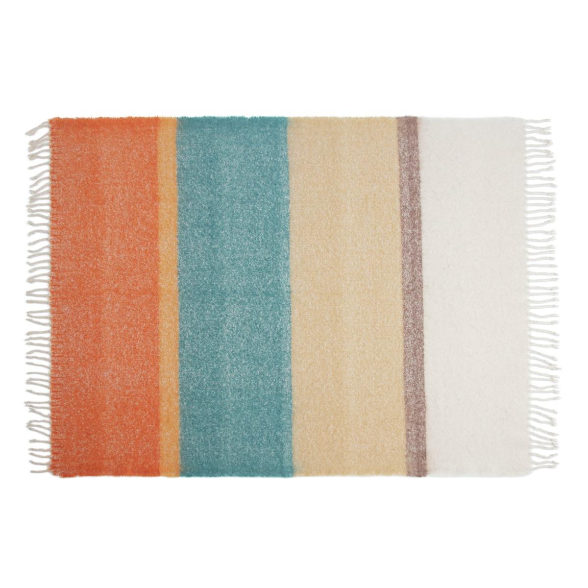Habitat Mohair Block Pattern Throw Multicolored - 125x150cm – image 6