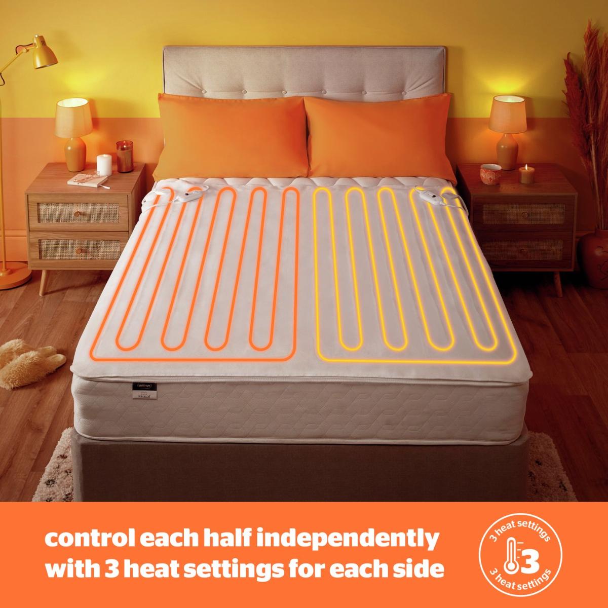 Silentnight Comfort Control Electric Underblanket - Double – image 4