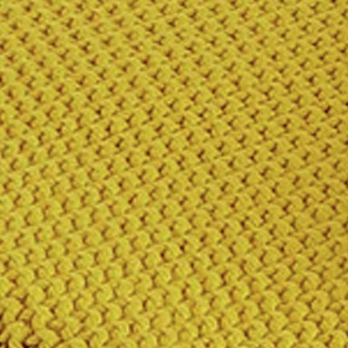 Habitat Paloma Knitted Cotton Throw - Saffron – image 4