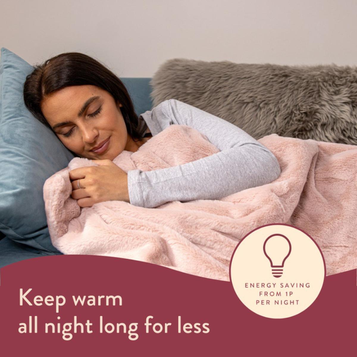 Dreamland Cosy Up Intelliheat Warming Throw - Large – image 2