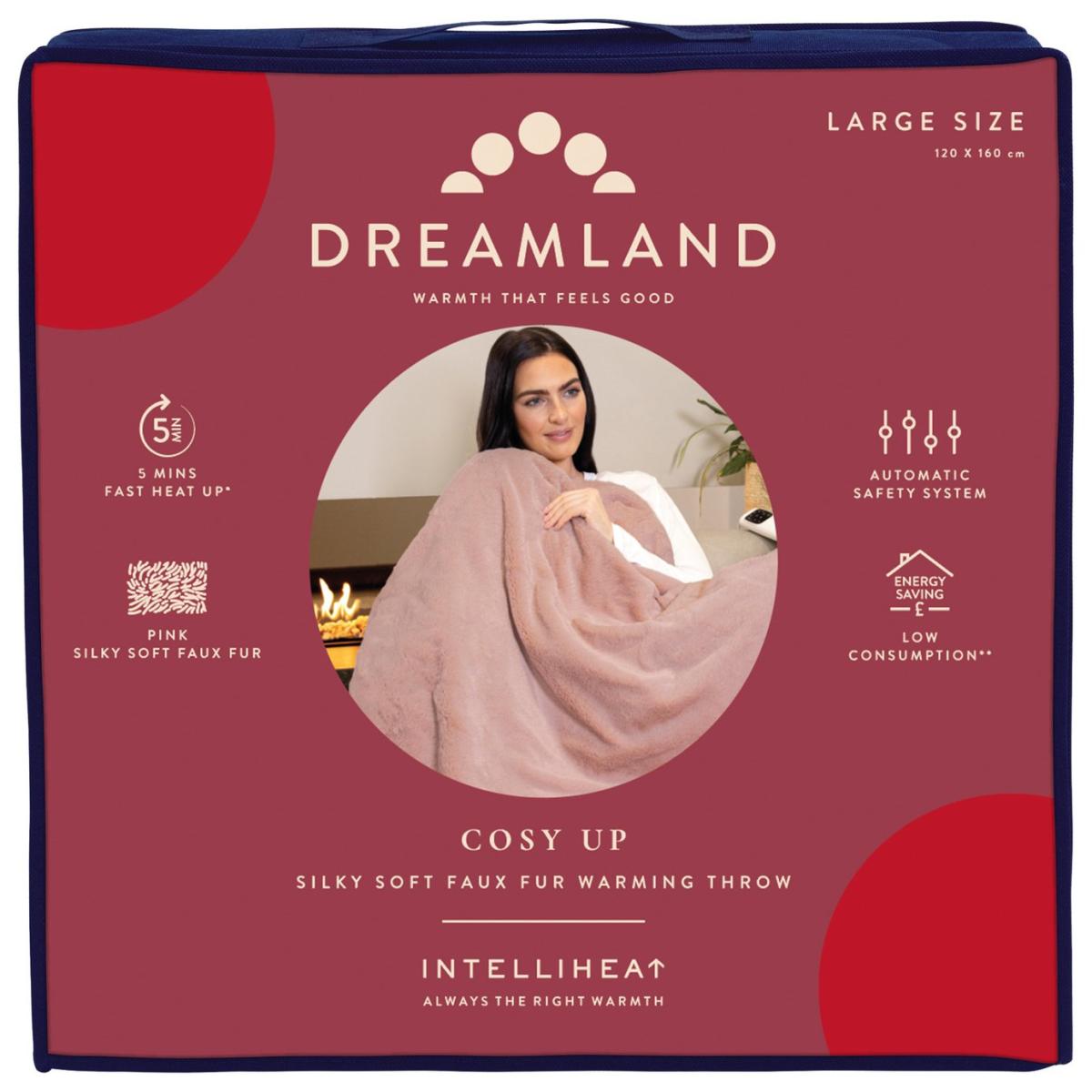 Dreamland Cosy Up Intelliheat Warming Throw - Large – image 10