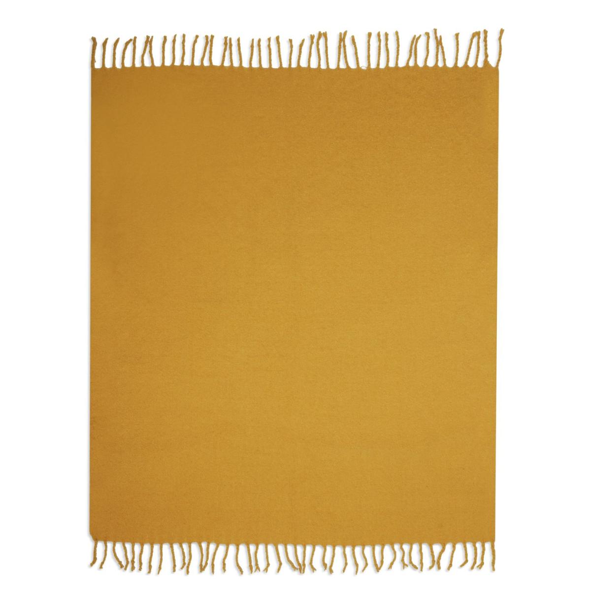 Habitat Mohair Throw - Mustard - 125x150cm – image 6