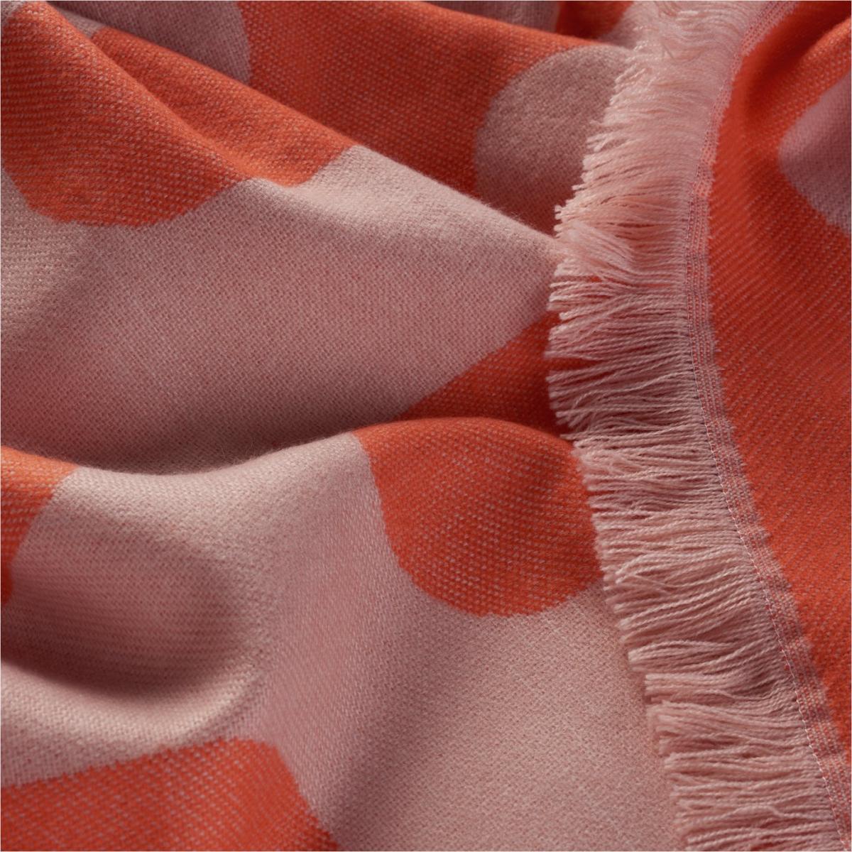 Habitat Studio Wave Pattern Throw - Orange - 125x150cm – image 3
