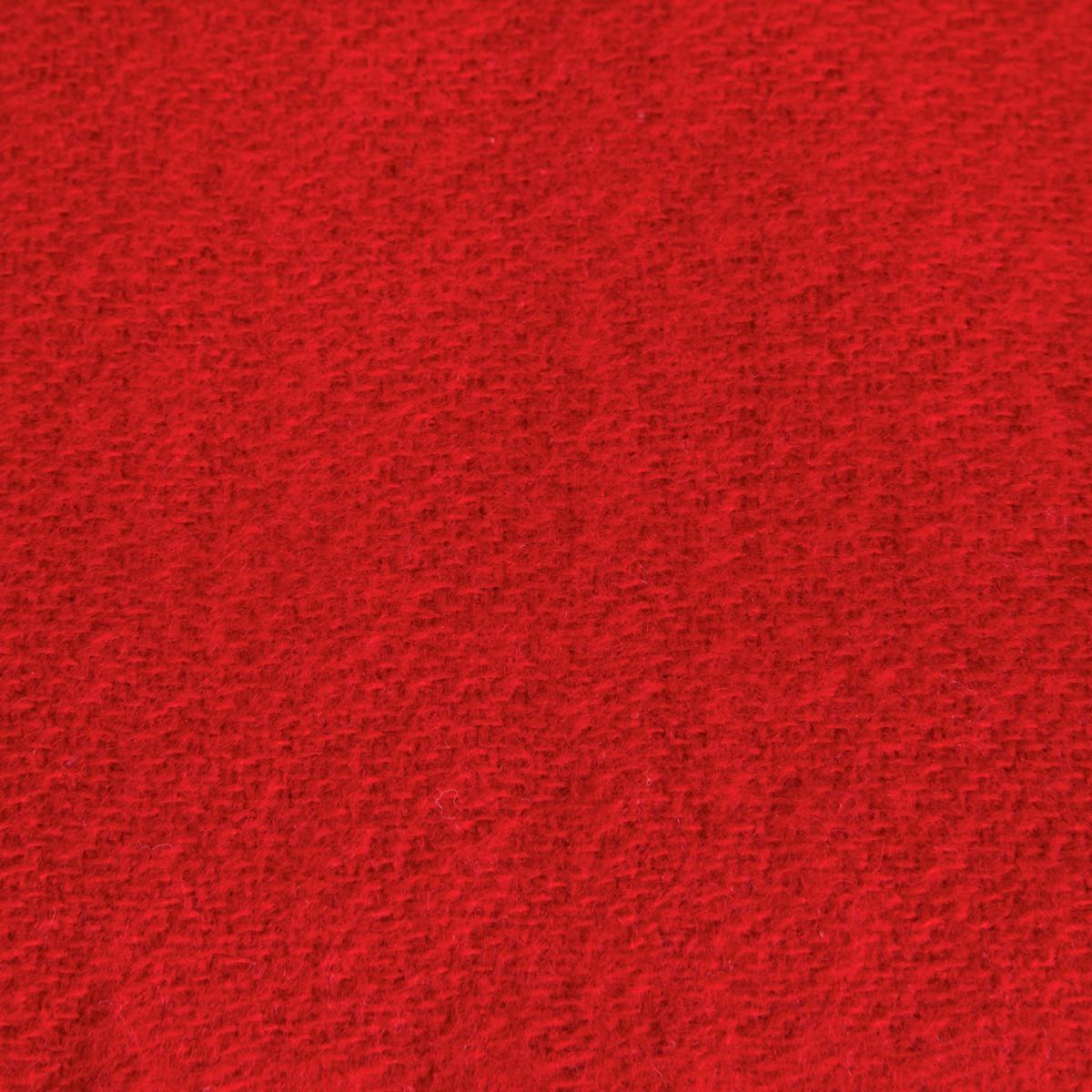 Habitat Christmas Soft Plain Throw - Red - 125x150cm – image 2