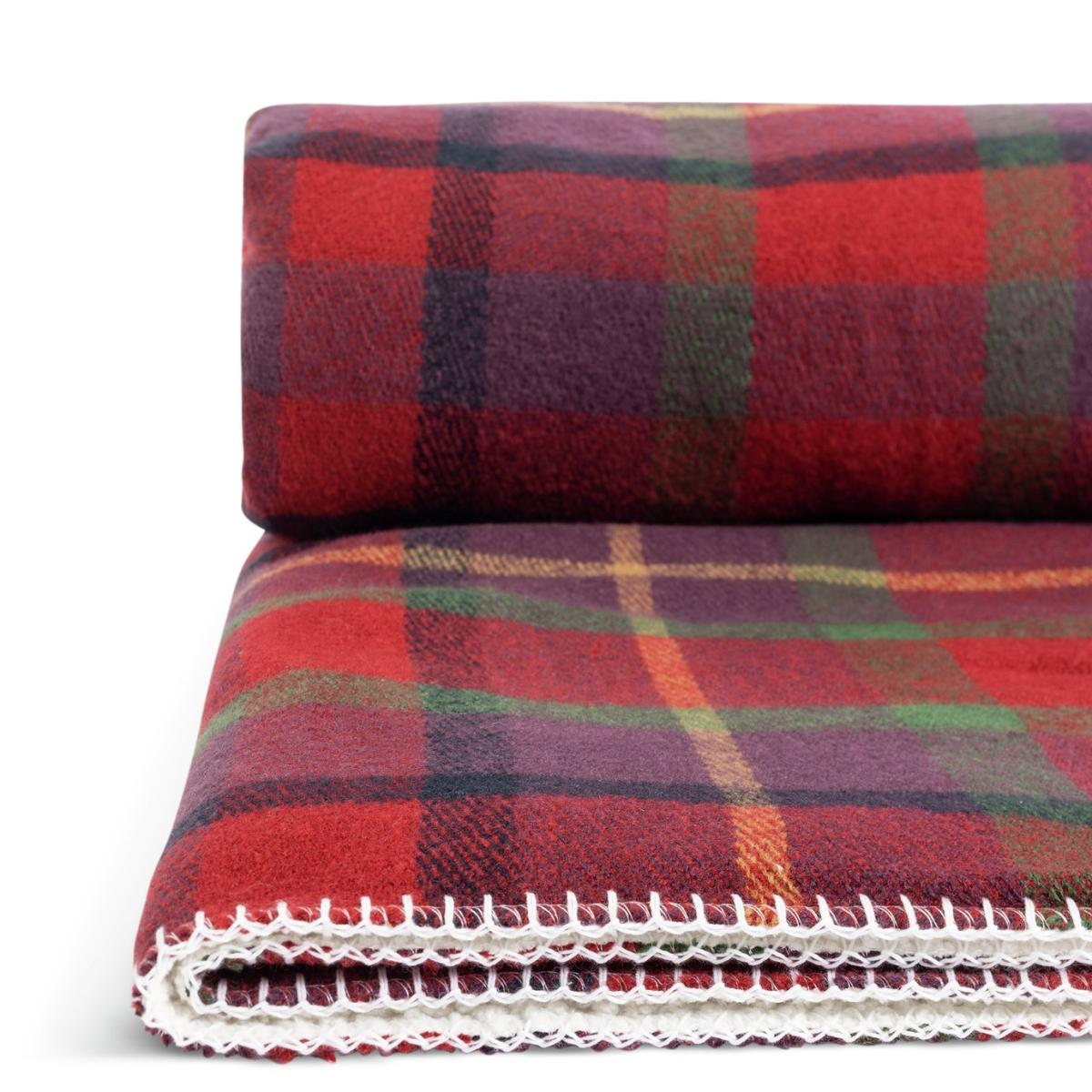 Habitat Sherpa Check Throw - Multicoloured - 125x150cm – image 4