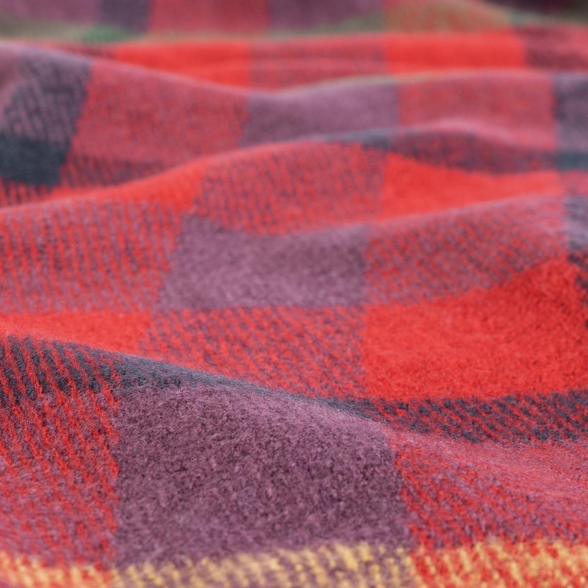 Habitat Sherpa Check Throw - Multicoloured - 125x150cm – image 5