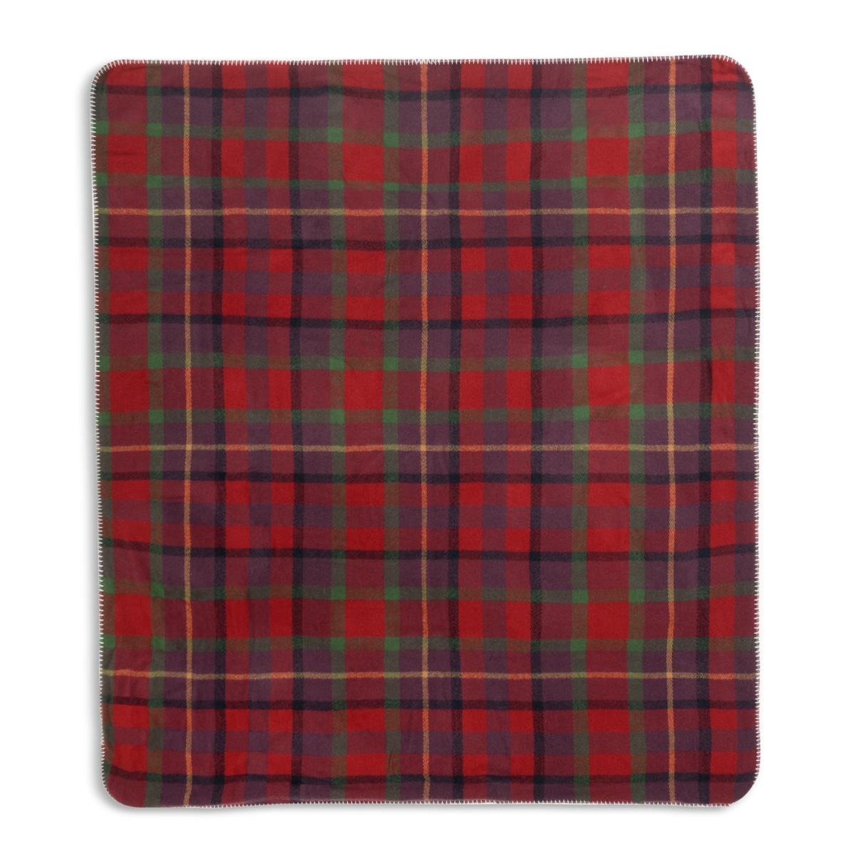 Habitat Sherpa Check Throw - Multicoloured - 125x150cm – image 6