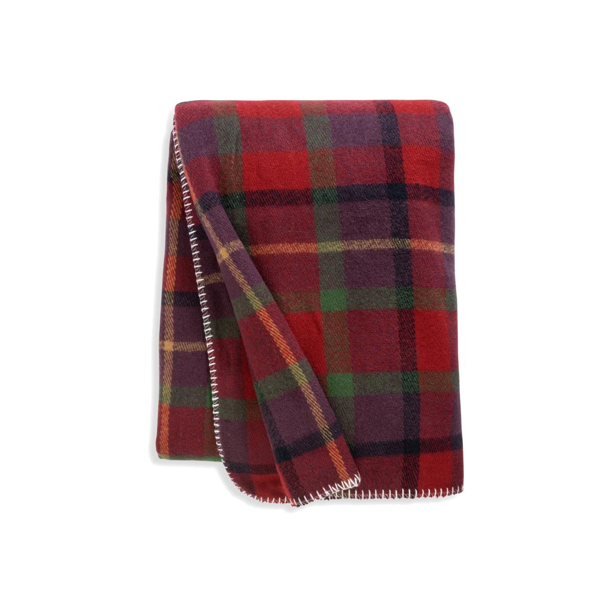 Habitat Sherpa Check Throw - Multicoloured - 125x150cm – image 1