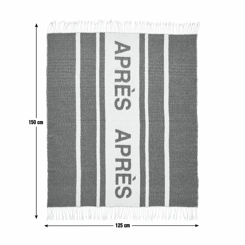 Habitat Mohair Apres Throw - Blue - 150x125cm – image 6