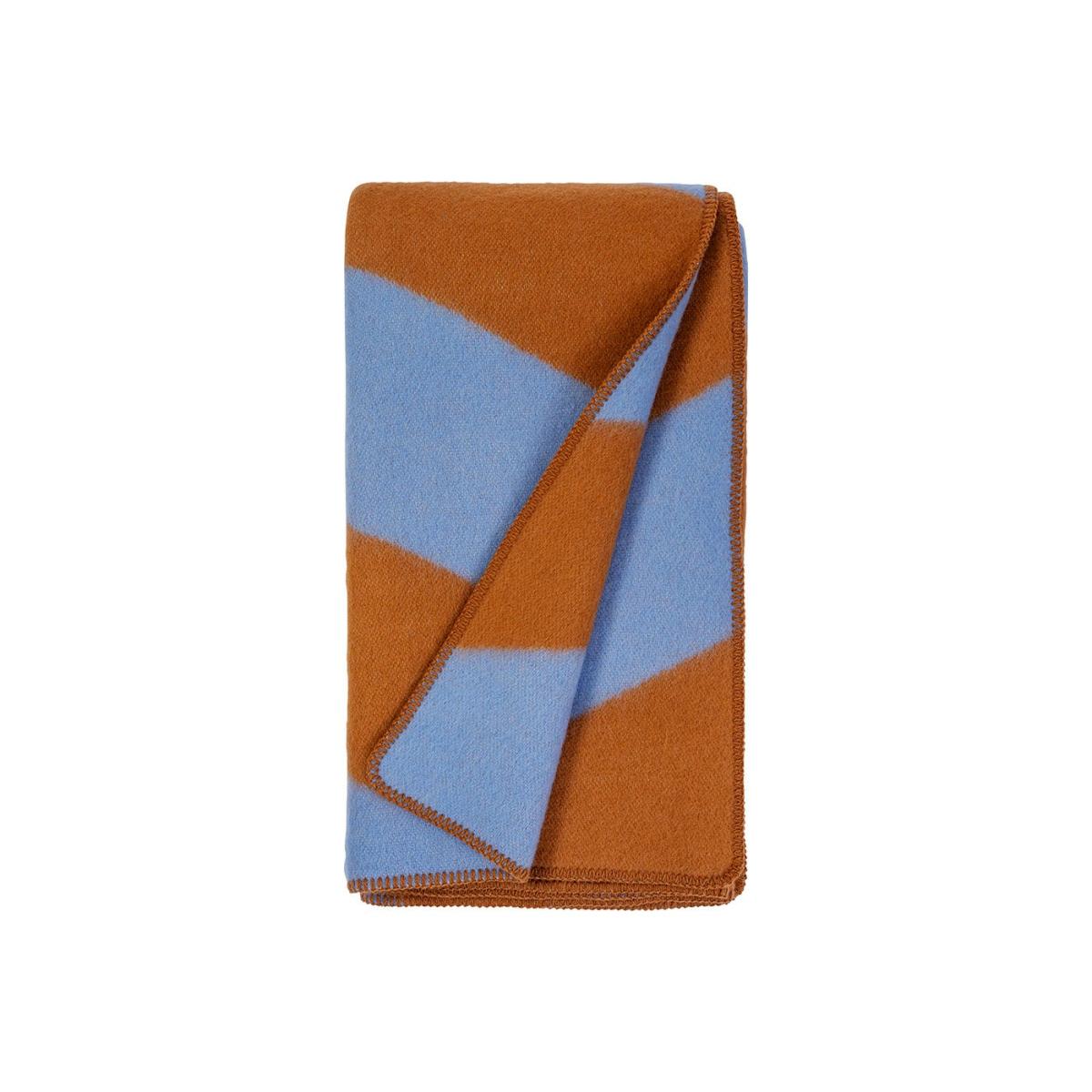 Brita Sweden Minola Wool Extra Long Throw Brown 130 x 260cm – image 2