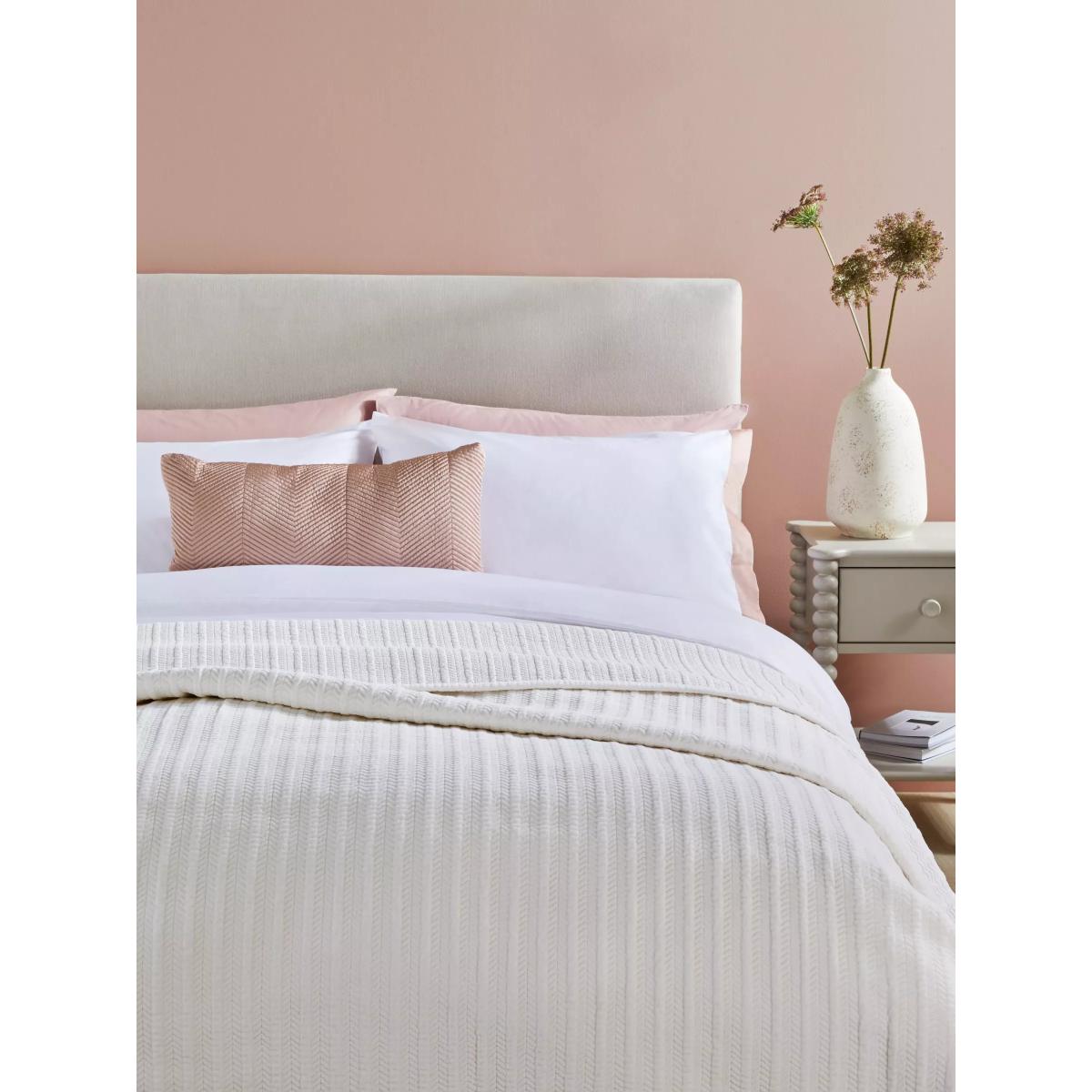 John Lewis Herringbone Bedspread – image 2