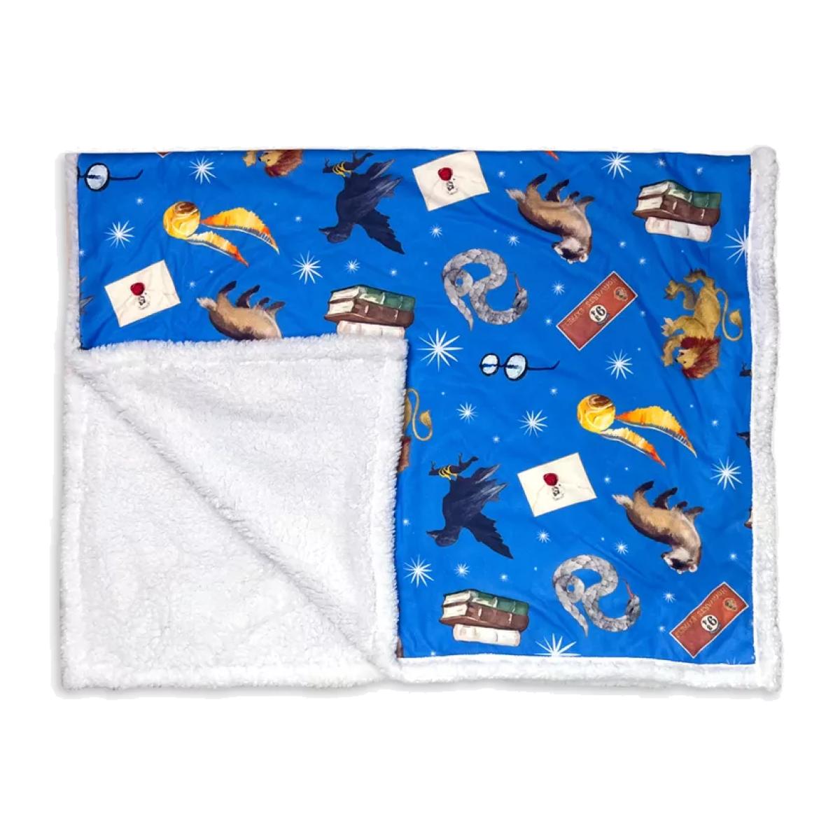 Harry Potter Sherpa Fleece Throw – image 1