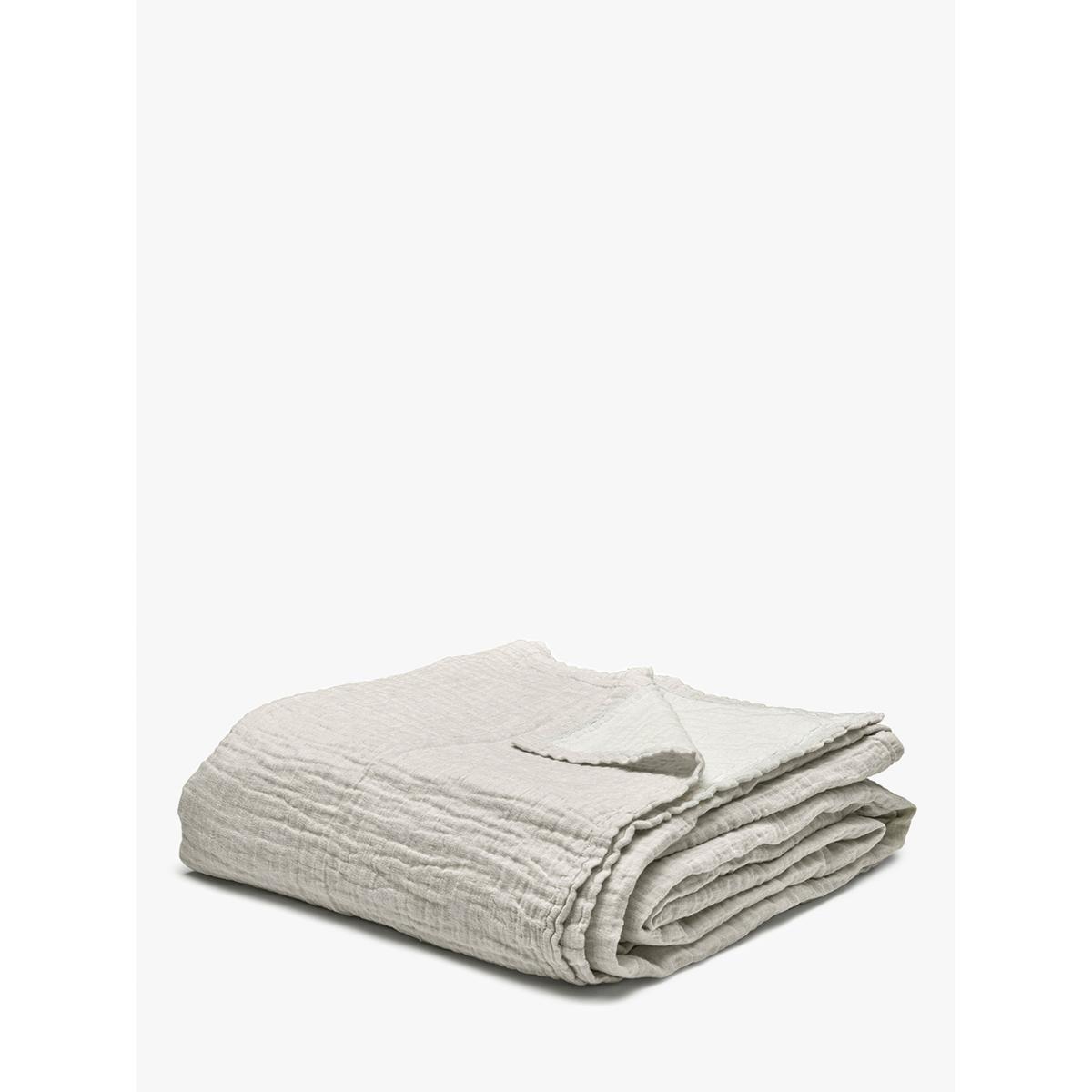 Bedfolk The Cotton & Linen Throw, Clay – image 2