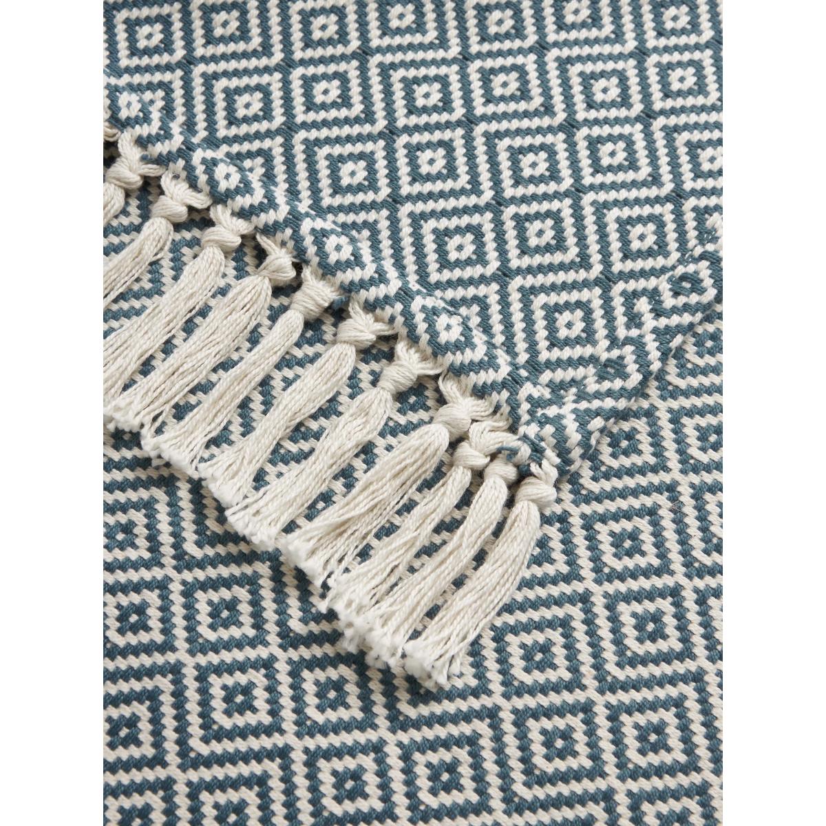 John Lewis Diamond Weave Throw – image 3
