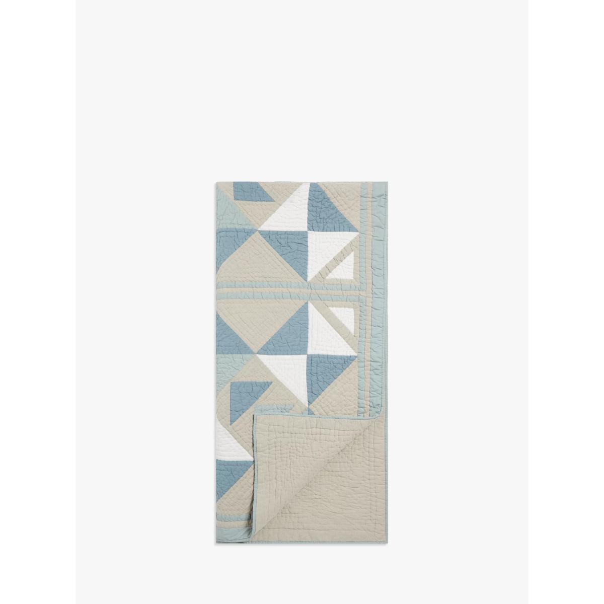 John Lewis Patchwork Colour Block Quilt, Multi – image 2