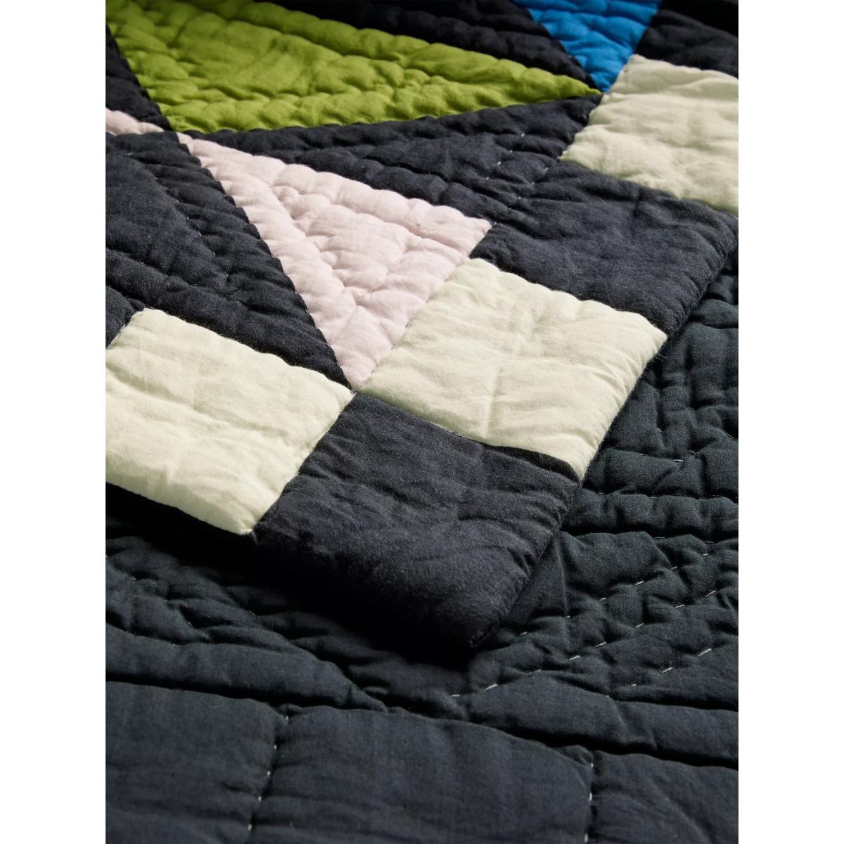 John Lewis + Matthew Williamson Triangles Patchwork Bedspread – image 3