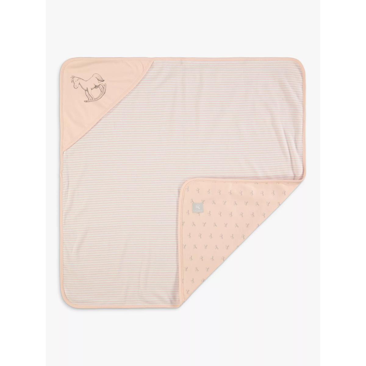 The Little Tailor Horse Cotton Baby Blanket – image 2