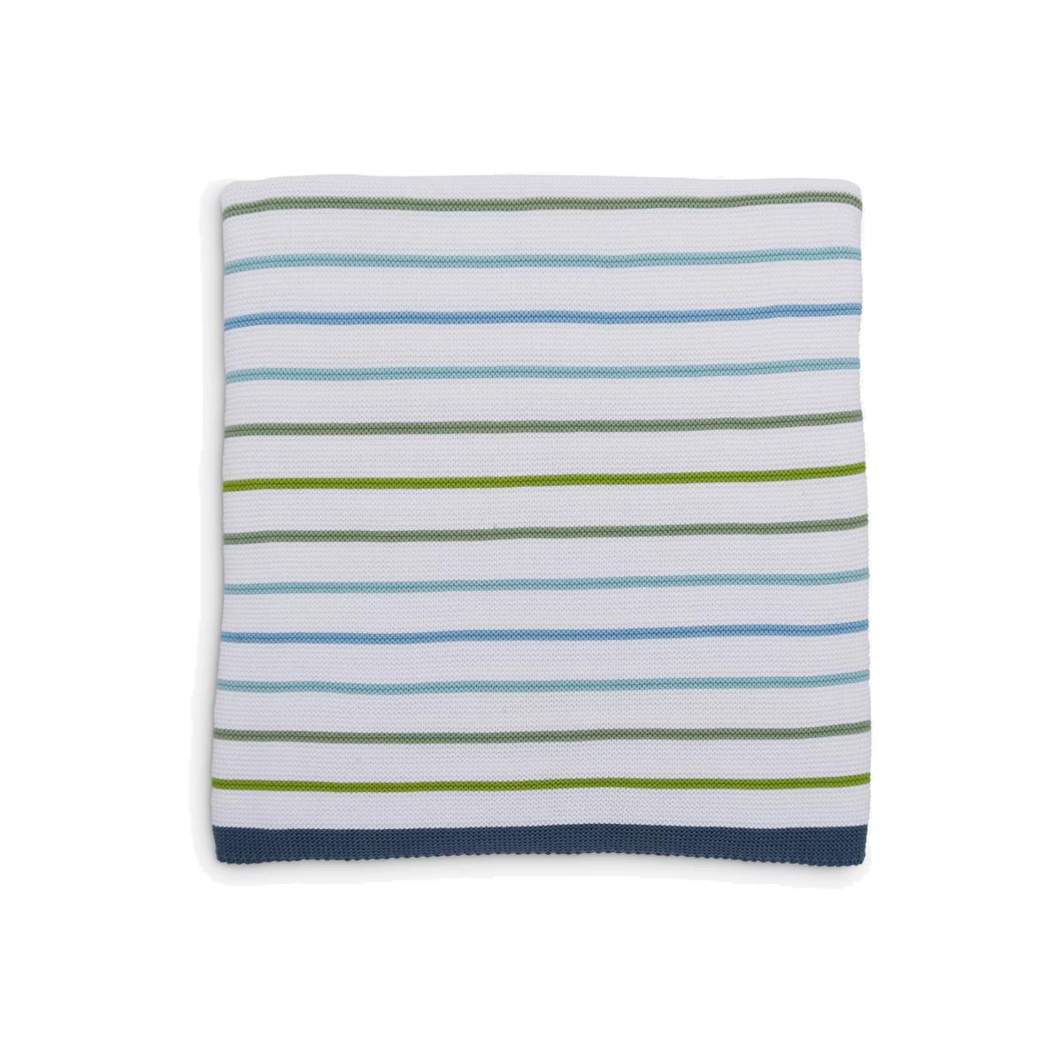 Joules Springtime Knitted Throw, Multi – image 1