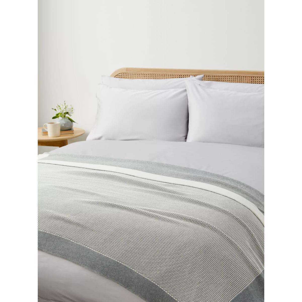John Lewis & Partners Honeycomb Throw – image 5