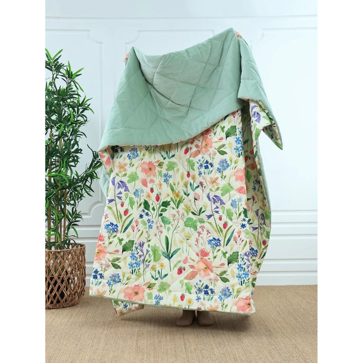 bluebellgray Berneray Quilted Bedspread, Multi – image 3