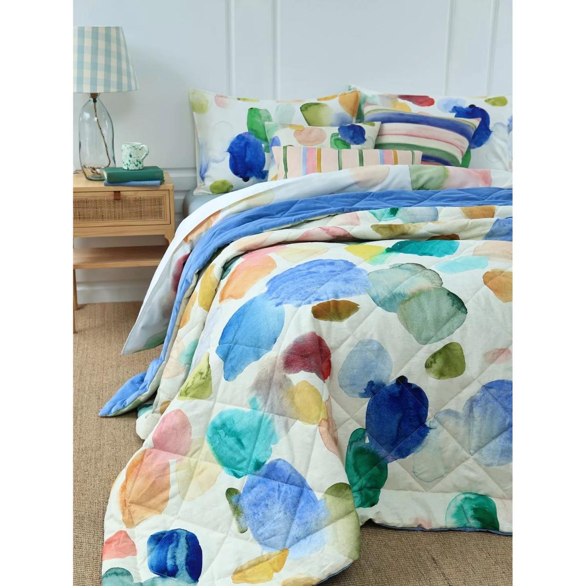 bluebellgray Eriskay Quilted Bedspread, Multi – image 2