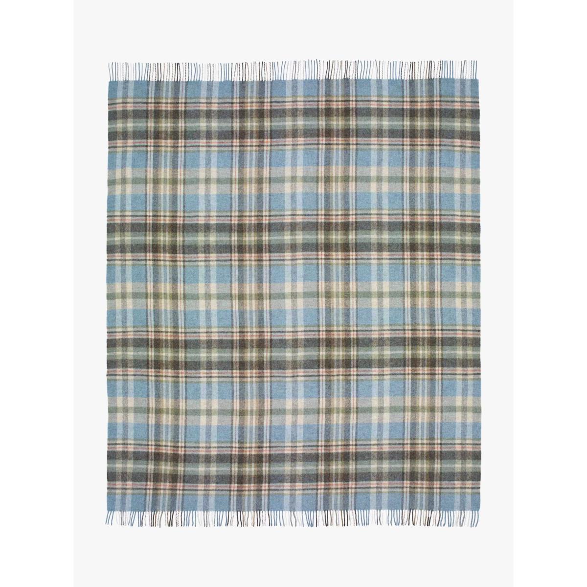 Bronte by Moon Glencoe Shetland Wool Throw, Multi – image 2